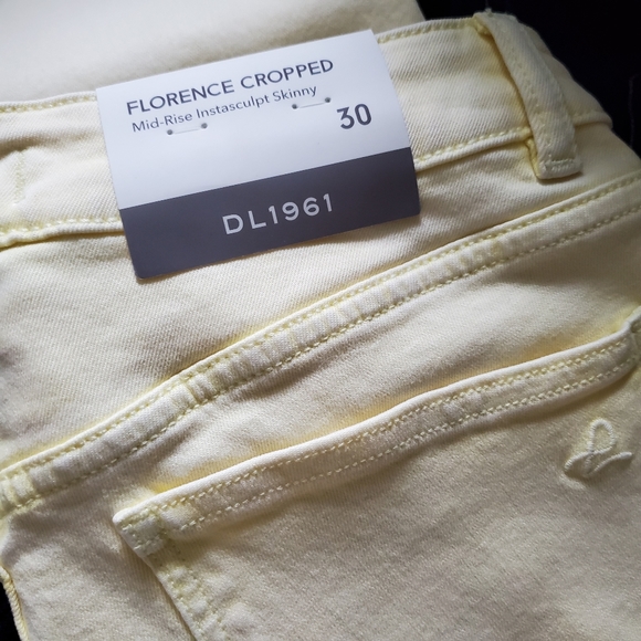 NEW DL1961 Florence Crop Mid-Rise Skinny Jeans - Picture 5 of 7